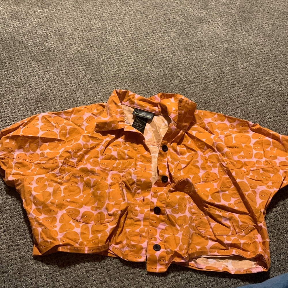 Nooworks Cropped button up